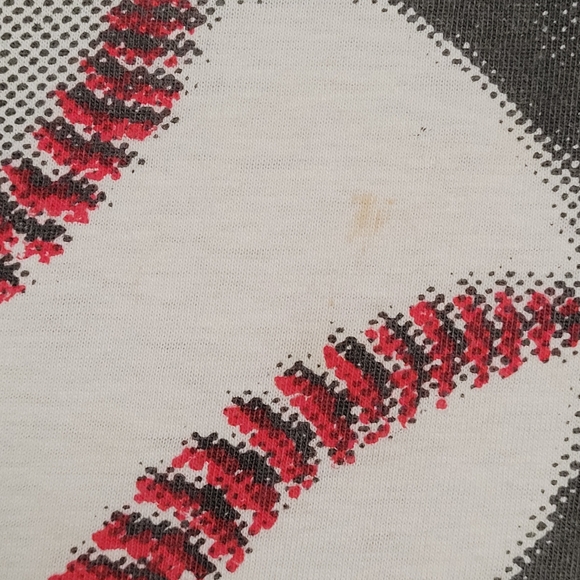 Vintage Baseball AOP Graphic T-Shirt with Catch It Design - Picture 5 of 8